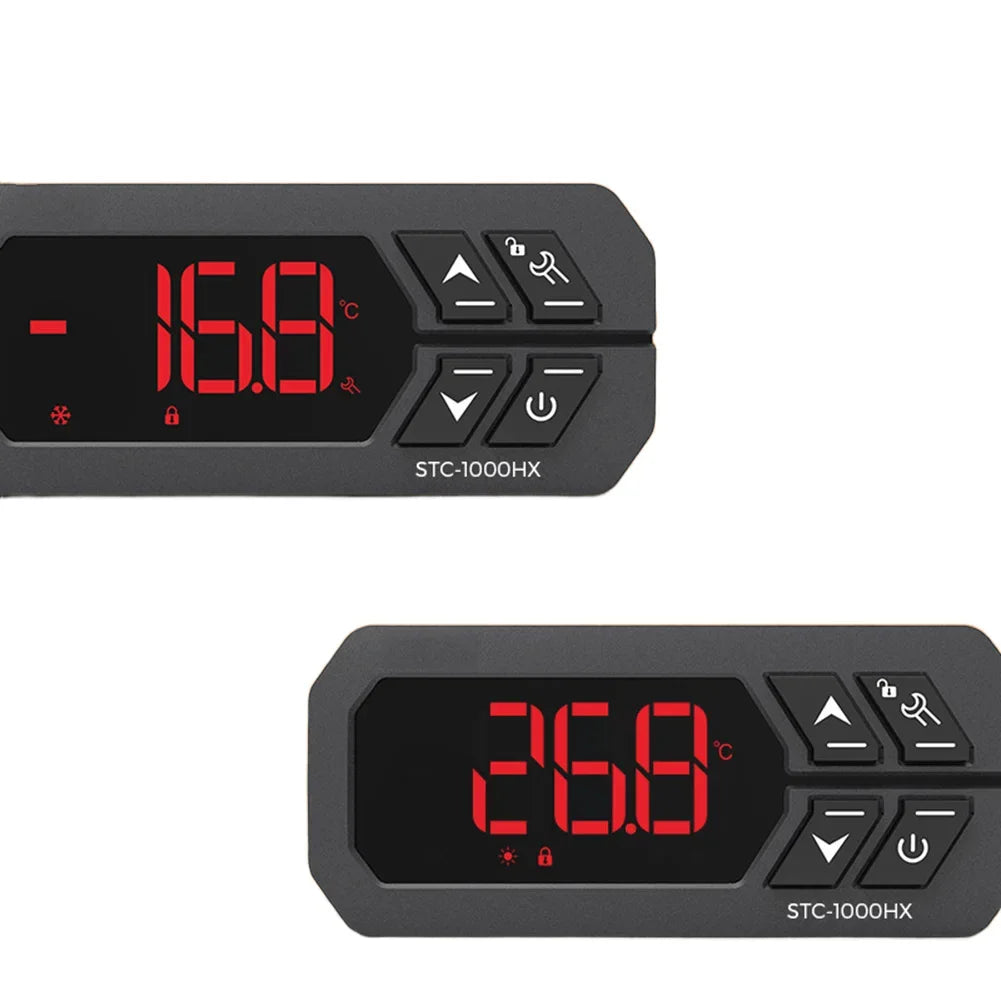 STC-1000HX LCD Digital Thermostat – Auto Cooling & Heating Digital Thermostat Controller PRIMED
