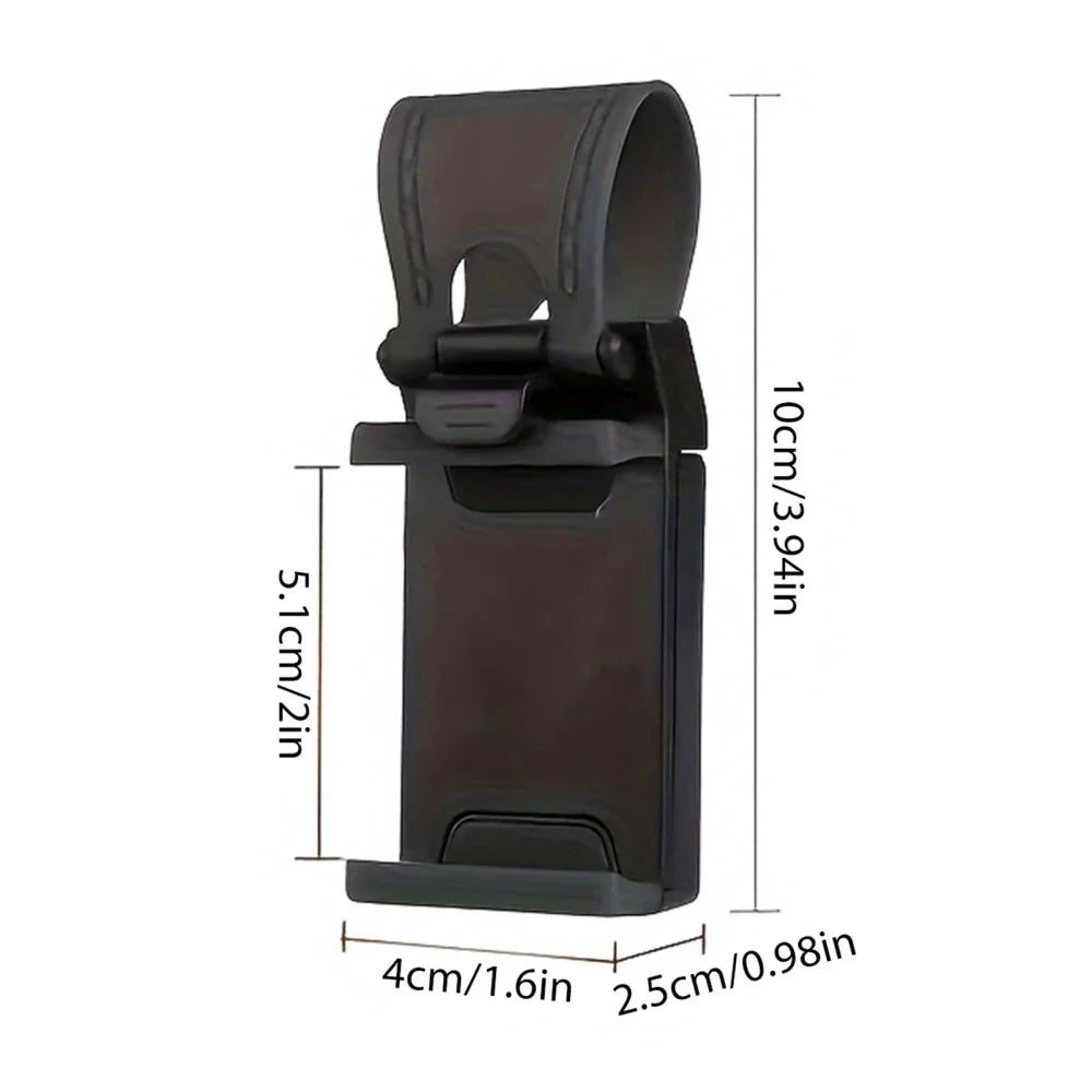 Universal Car Steering Wheel Phone Holder & GPS Mount Car Phone Mount PRIMED
