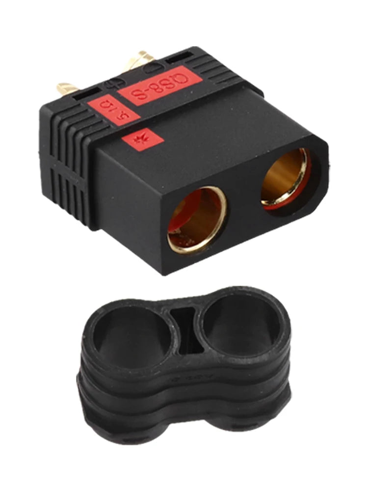QS8-S Heavy-Duty Spark-Proof Battery Connector | 200A 600V Battery Connector PRIMED QS8-S female China Mainland