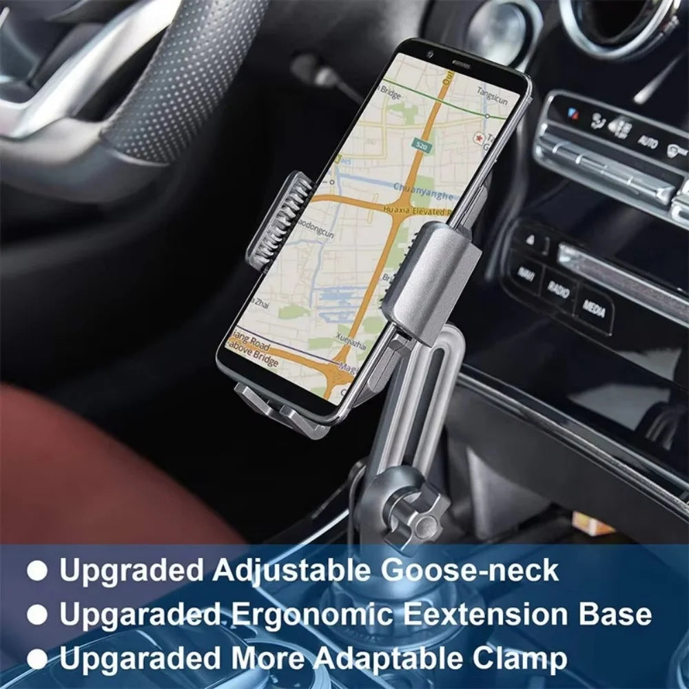 Universal 360° Car Cup Holder Phone Mount | All Smartphones Car Phone Mount PRIMED