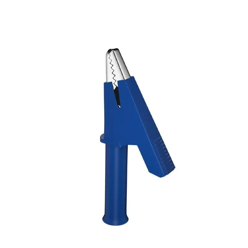 Nickel-Plated Copper Alligator Clip – Insulated Color-Coded Electrical Test Clip PRIMED one size Blue