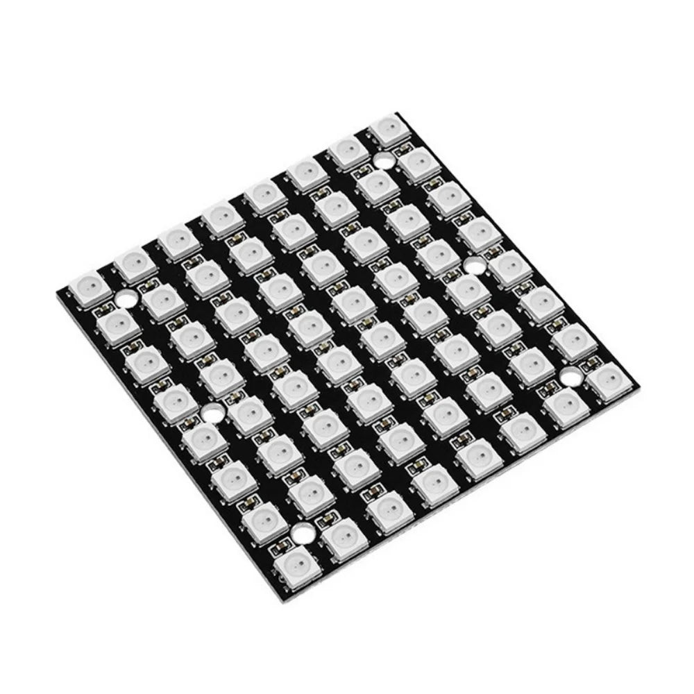 WS2812B 8x8 RGB LED Matrix Module – 64 Addressable Pixels RGB LED Matrix Module PRIMED