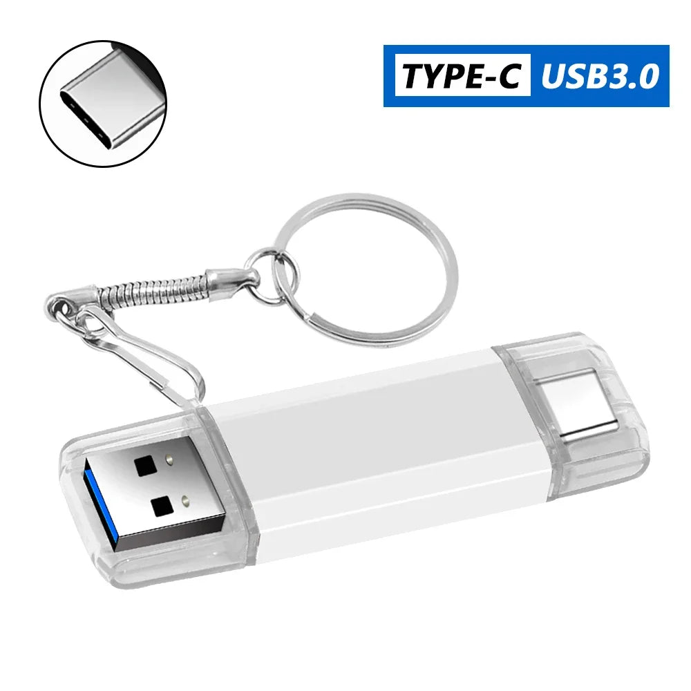 USB 3.0 Flash Drive 128GB Metal Pen Drive – PC, Laptop & Car USB Flash Drive PRIMED 16GB sliver