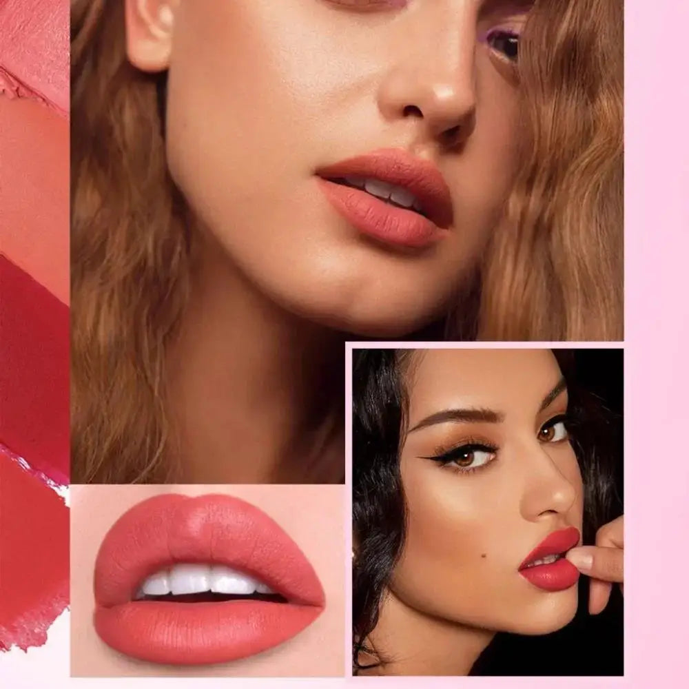 SAM SUGAR 6-Piece Matte & Pearlescent Lipstick Set
