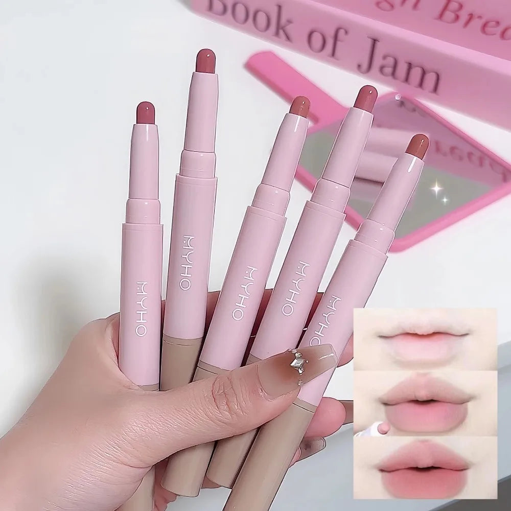 Double-Head Matte Lip Liner Pencil – Waterproof, Long-Lasting Lip Liner Pencil PRIMED
