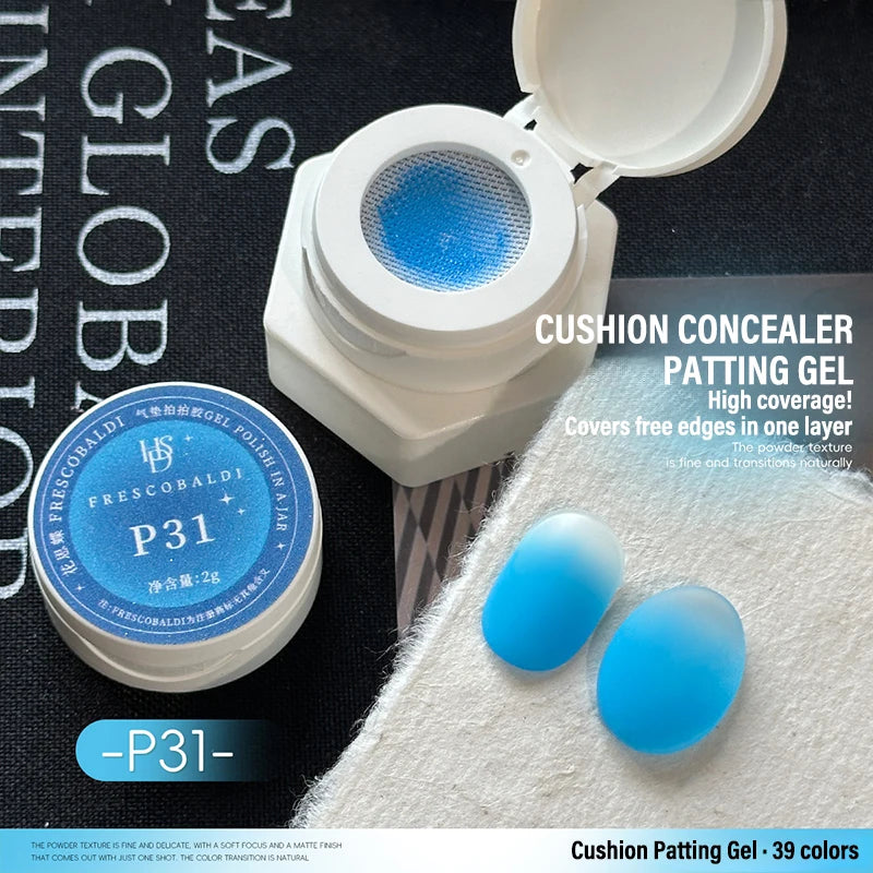 39-Color Air Cushion Nail Art Gel – UV LED Ombre & Gradient Nail Art Gel PRIMED 31