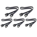 SATA 3.0 Data Cable 50cm | HDD SSD Drive Adapter 6Gbps SATA Data Cable PRIMED 5PCS Straight