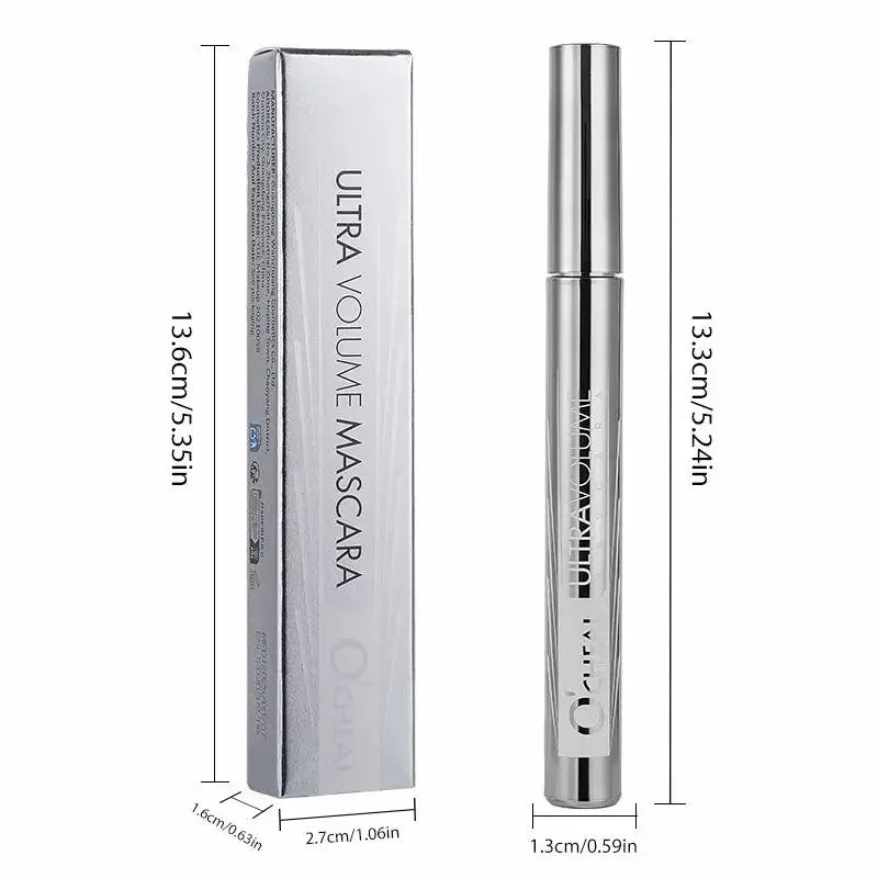 OCHEAL Waterproof Mascara 2mm Micro Brush – Volumizing & Curling Mascara PRIMED