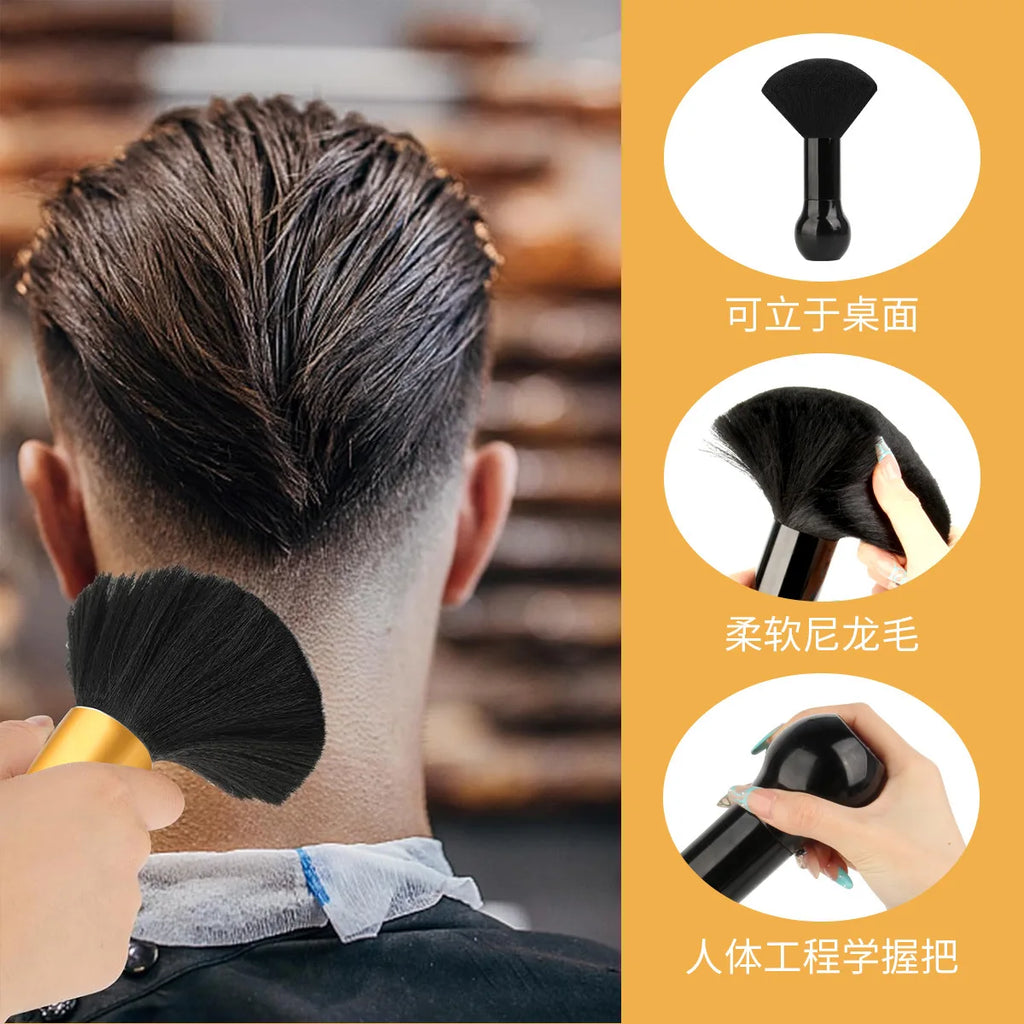 Soft Barber Neck Duster Brush – Salon & Home Haircut Tool Barber Neck Duster Brush PRIMED