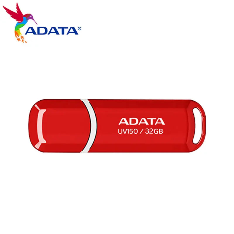 ADATA UV150 USB 3.2 Flash Drive 32GB/64GB – Red USB Flash Drive PRIMED