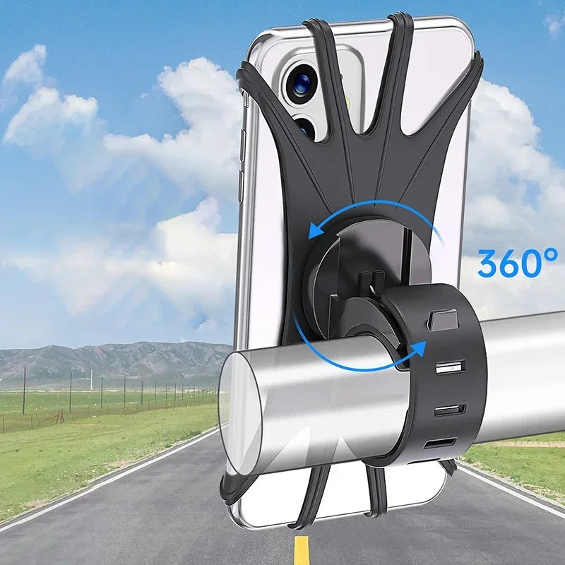 Universal Bike & Motorcycle Phone Holder – All Smartphones Bike Phone Mount PRIMED