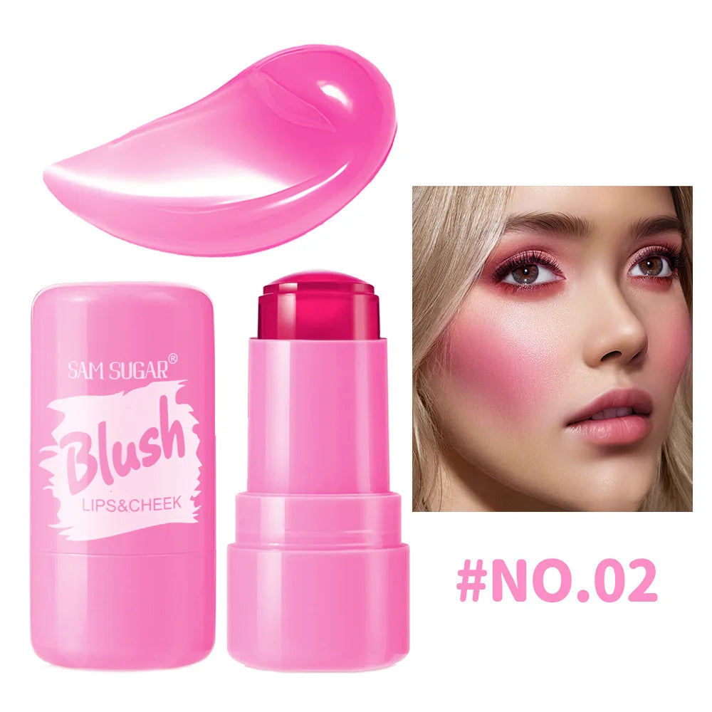 SAM SUGAR Jelly Blush Stick – 3-in-1 Lip Cheek Eye Tint