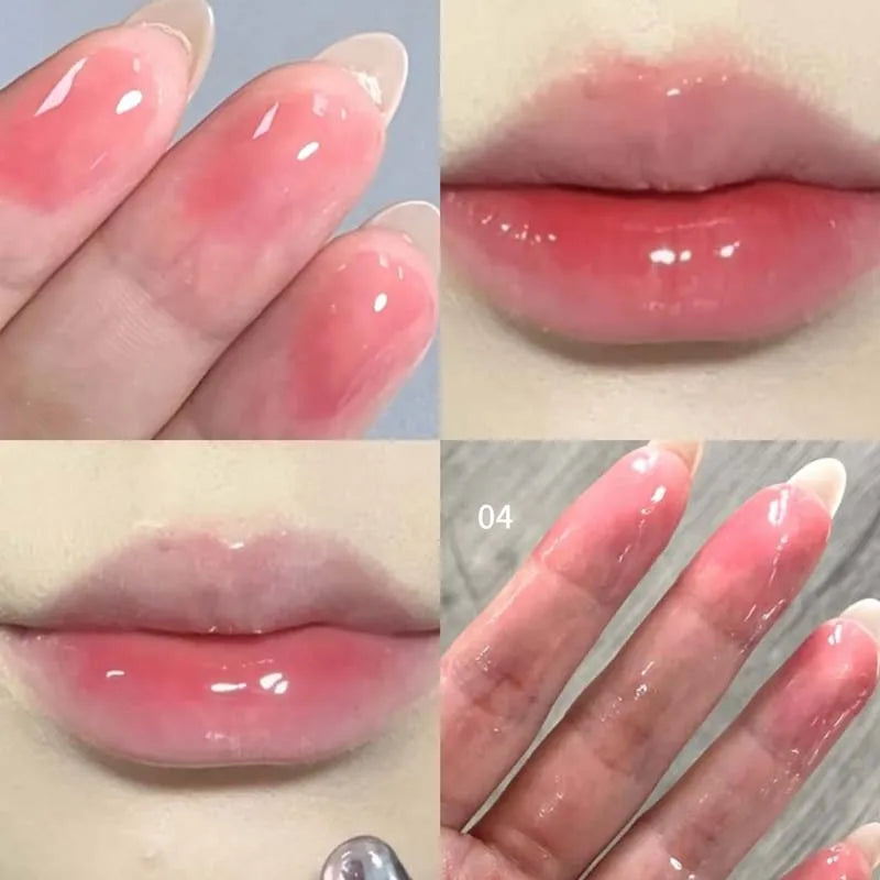 Plumping Lip Gloss Serum – Moisturizing & Long-Lasting Lip Gloss Serum PRIMED 04-STRAWBERRY