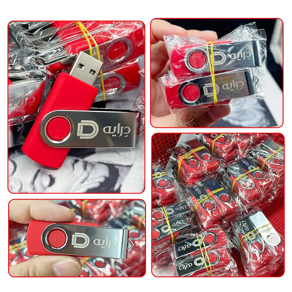 10-Pack USB 2.0 Flash Drives Custom Logo | 128MB–64GB USB Flash Drive PRIMED