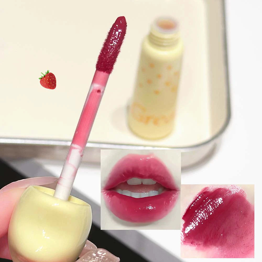 Waterproof Mirror Lip Gloss 6 Shades – Nude & Brown Long-Lasting