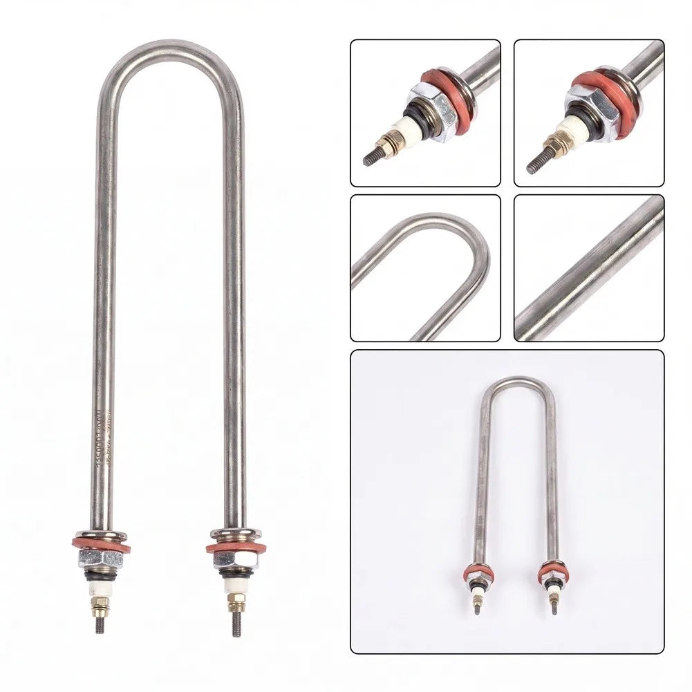 U-Shaped Stainless Steel Heating Element Tube 250–350mm