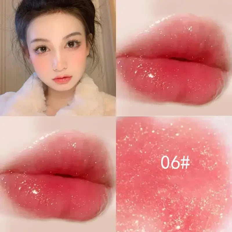 TEAYASON Mirror Jelly Lip Gloss – 10 Shades Pearl Lipstick