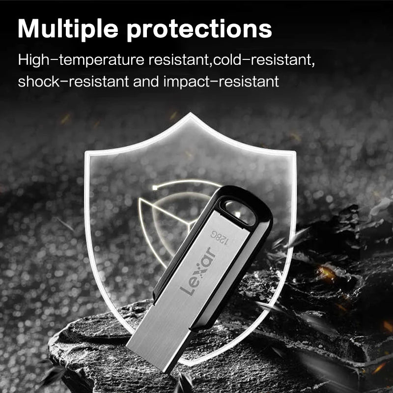 Lexar M400 USB 3.2 Flash Drive 32–256GB | AES Encryption USB Flash Drive PRIMED