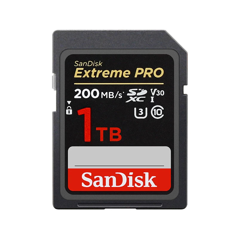 SanDisk Extreme PRO UHS-I SD Card 32GB–1TB | Up to 200MB/s