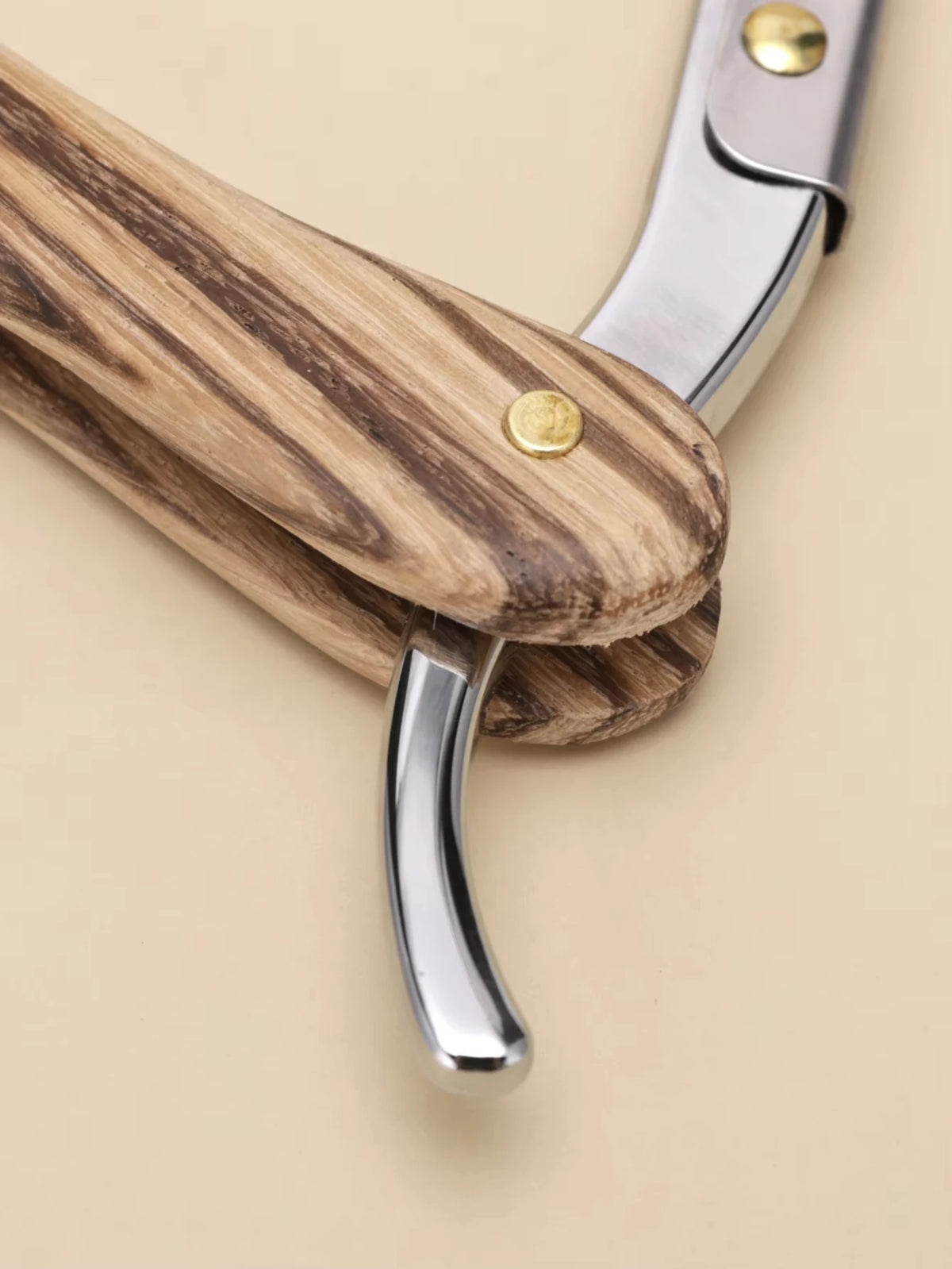 Straight Edge Folding Razor – Stainless Steel Barber Shaver