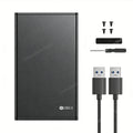 2.5" Aluminum HDD Enclosure – SATA to USB 3.0, 5Gbps, 4TB HDD Enclosure PRIMED Black China Mainland