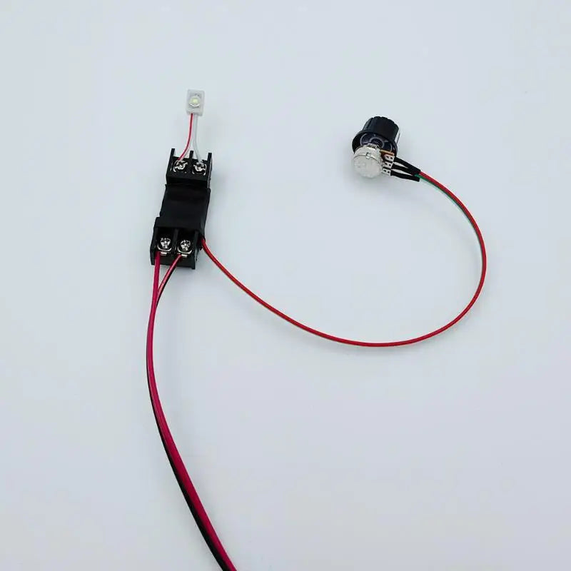 12V PWM LED Dimmer 8A/15A/30A Manual Rotary Knob Controller