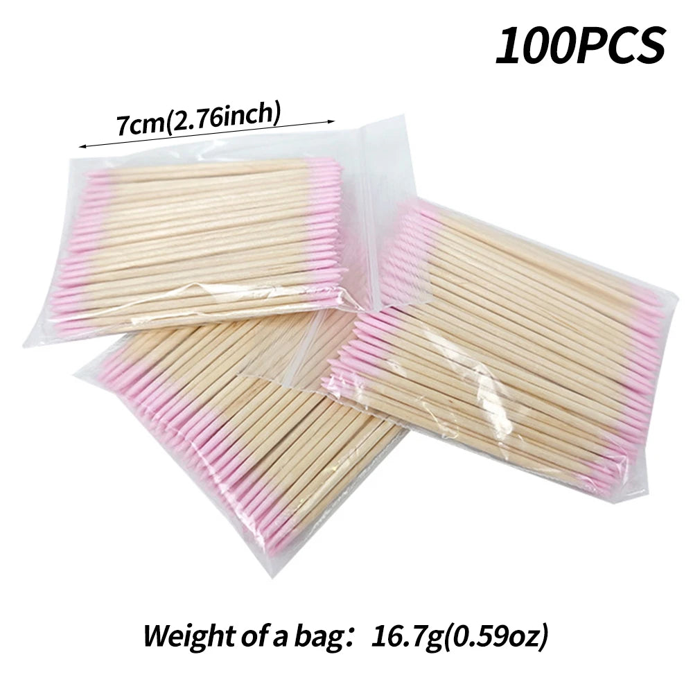 Disposable Double-End Cotton Swabs – Lash Extension Tools Lash Extension Tool PRIMED
