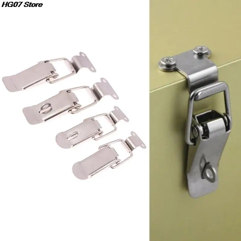 Stainless Steel Spring Toggle Draw Latch Hasp Clasp Lock