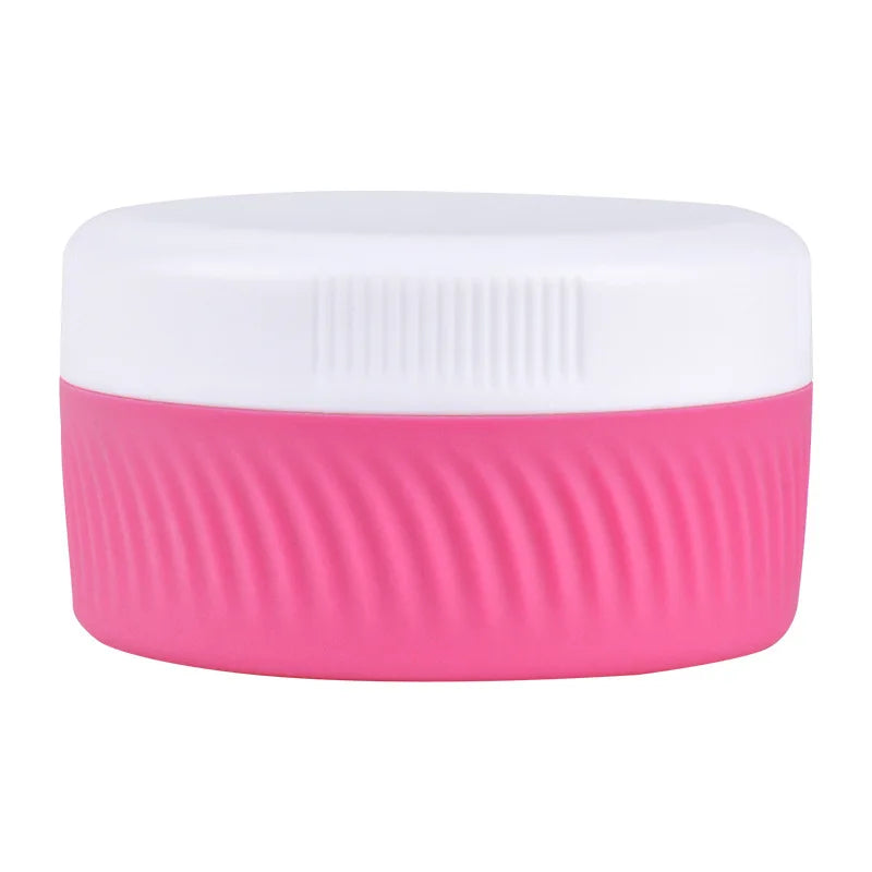 Silicone Refillable Travel Bottle – Leak-Proof Cosmetic Jar