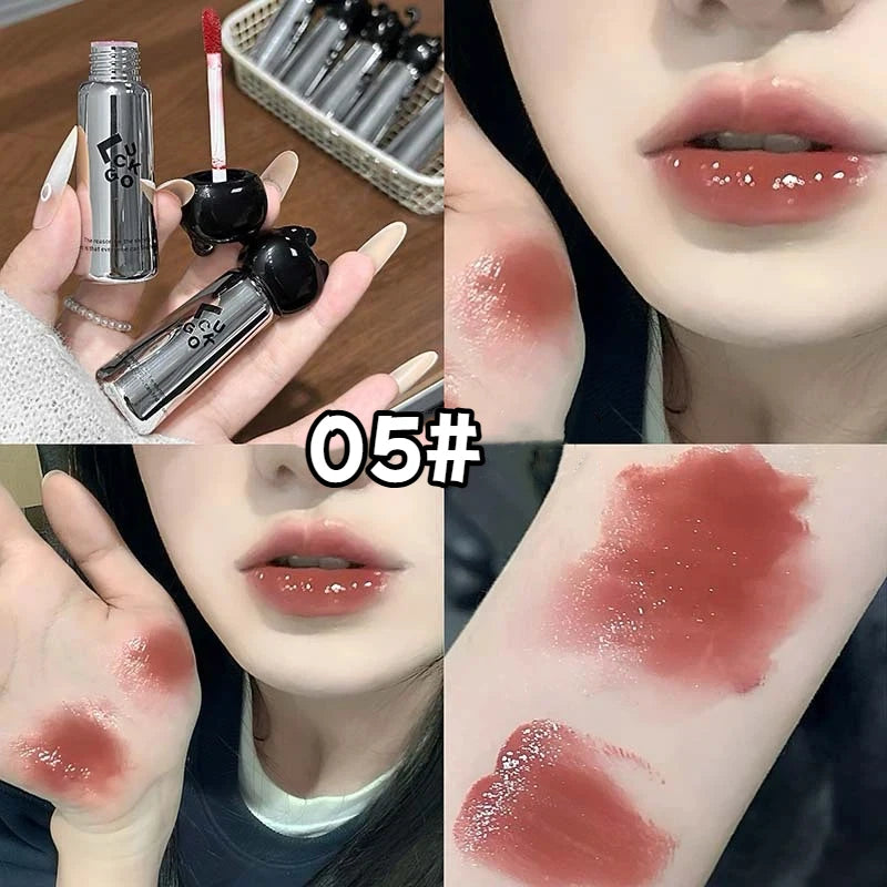 Watery Mirror Lip Gloss – Moisturizing Shiny Lip Glaze 6 Colors