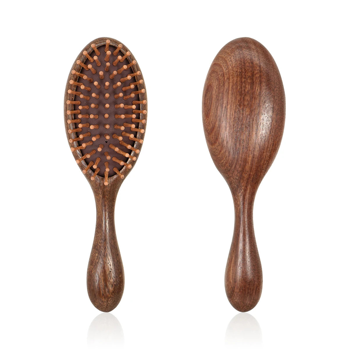 Wood Air Cushion Hair Brush – Detangling Scalp Massage Comb