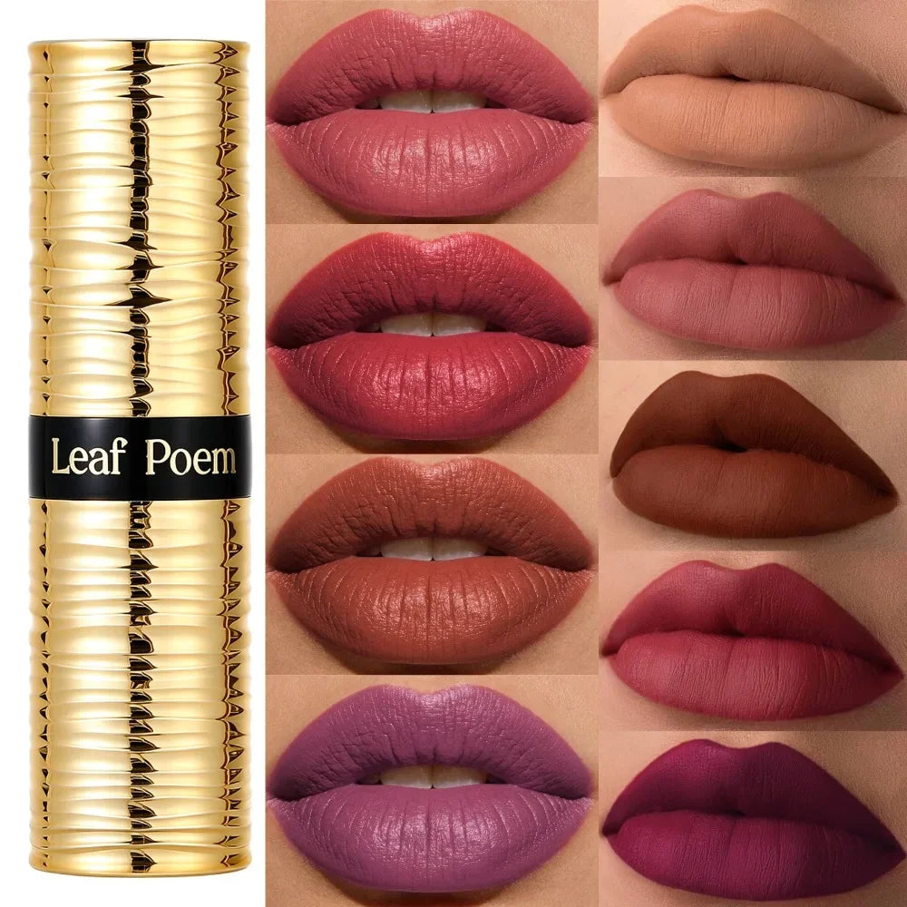 Velvet Matte Lipstick – Long-Lasting High Pigment Lip Color