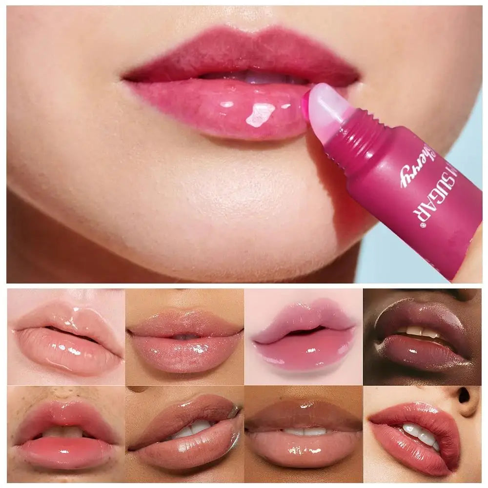 SAM SUGAR Pearl Chain Lip Gloss Butter Balm – Mirror Shine