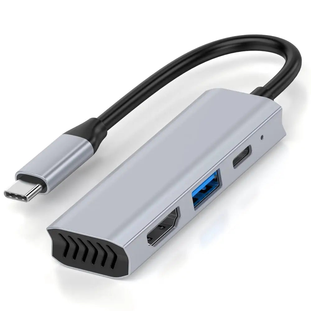 USB-C Hub 4K HDMI Adapter | USB 3.0 & PD Docking Station
