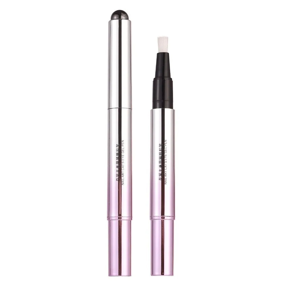 Magnetic Cat Eye Gel Nail Pen – 6-in-1 Waterproof Nail Art