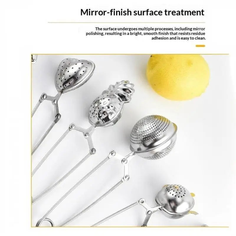 Stainless Steel Tea Infuser Ball – Reusable Loose Leaf Strainer