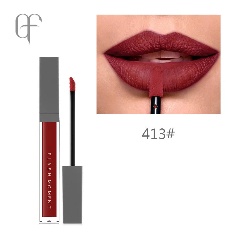 Pudaier 16 Colors Matte Liquid Lipstick – Waterproof Lip Gloss