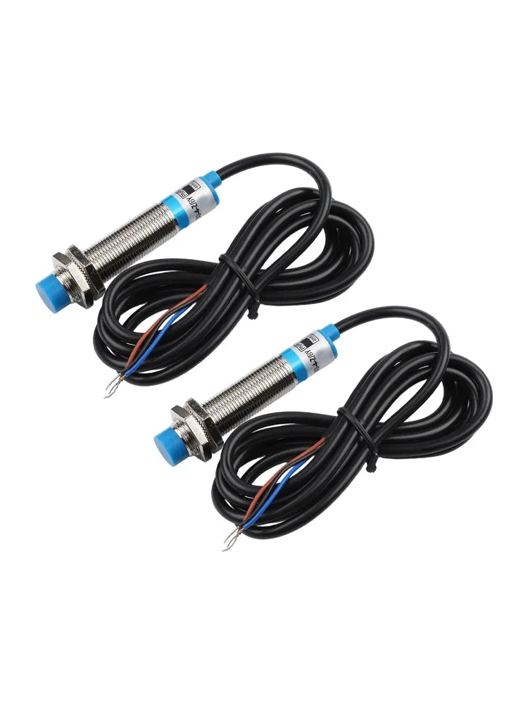 M12 Inductive Proximity Sensor LJ12A3-4-Z/BY LED – 2 Pack Proximity Sensor PRIMED
