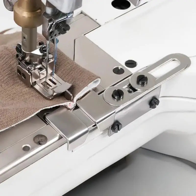 3-Needle 5-Thread Overlock Presser Foot Set | Roll Hem Guide
