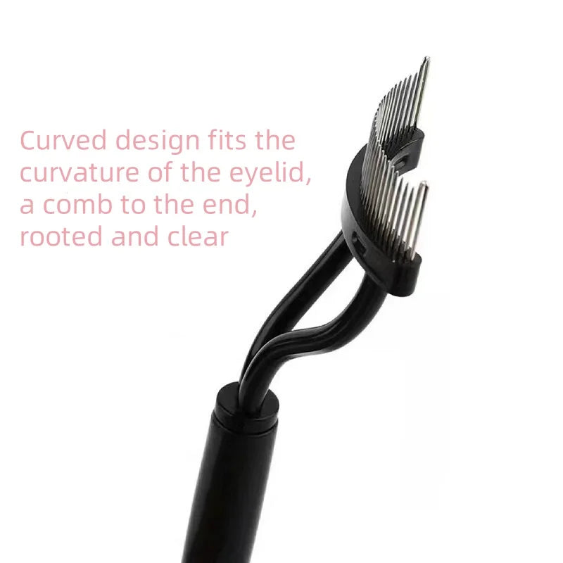 Metal Eyelash Comb Separator & Mascara Brush Makeup Tool Eyelash Comb Tool PRIMED
