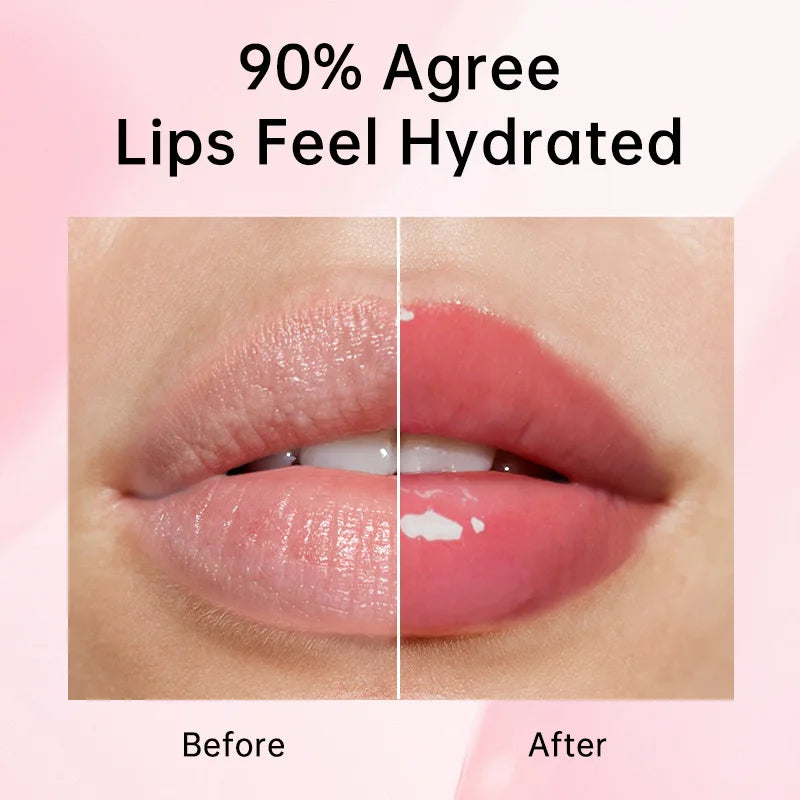 CATKIN Glossy Lip Balm – 12H Hydrating Tinted Lipstick Glossy Lip Balm PRIMED
