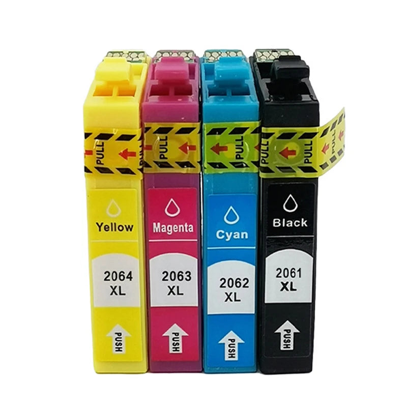 T206XL Compatible Ink Cartridges for Epson XP-2101 | Full Set Ink Cartridge Set PRIMED 1set