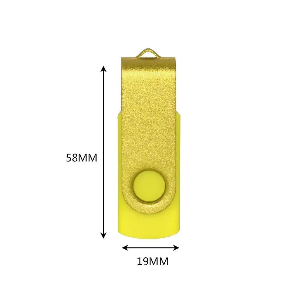 50-Pack Custom Logo USB 2.0 Flash Drives 4GB–64GB | Metal USB Flash Drive PRIMED