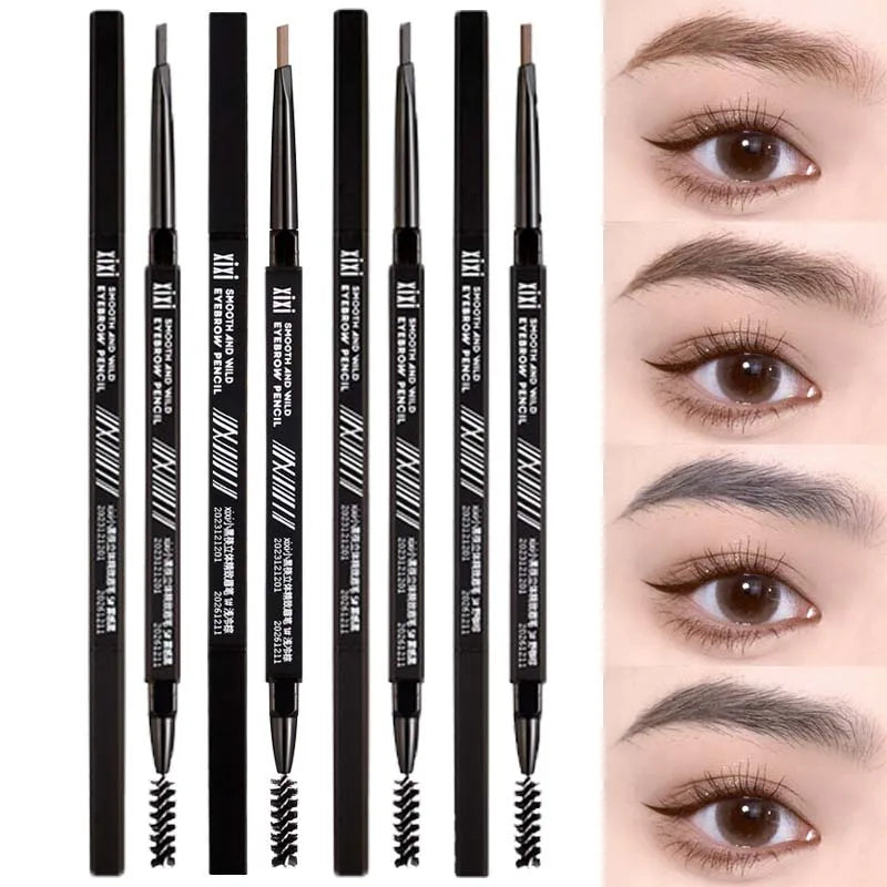 Double Head Waterproof Eyebrow Pencil – Long-Lasting Tint Eyebrow Pencil PRIMED
