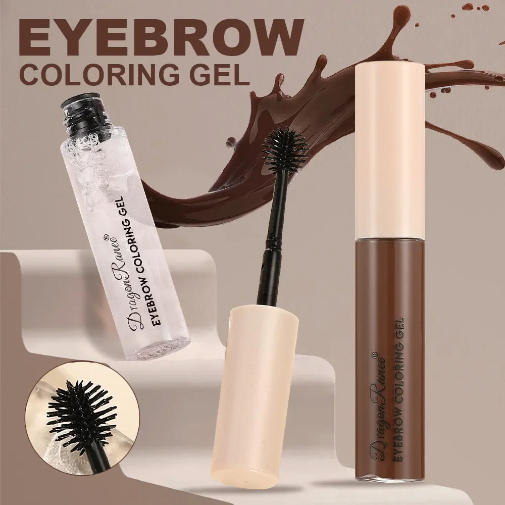 Dragon Ranee Waterproof Eyebrow Gel – Long-Lasting Tinted Brows Eyebrow Styling Gel PRIMED