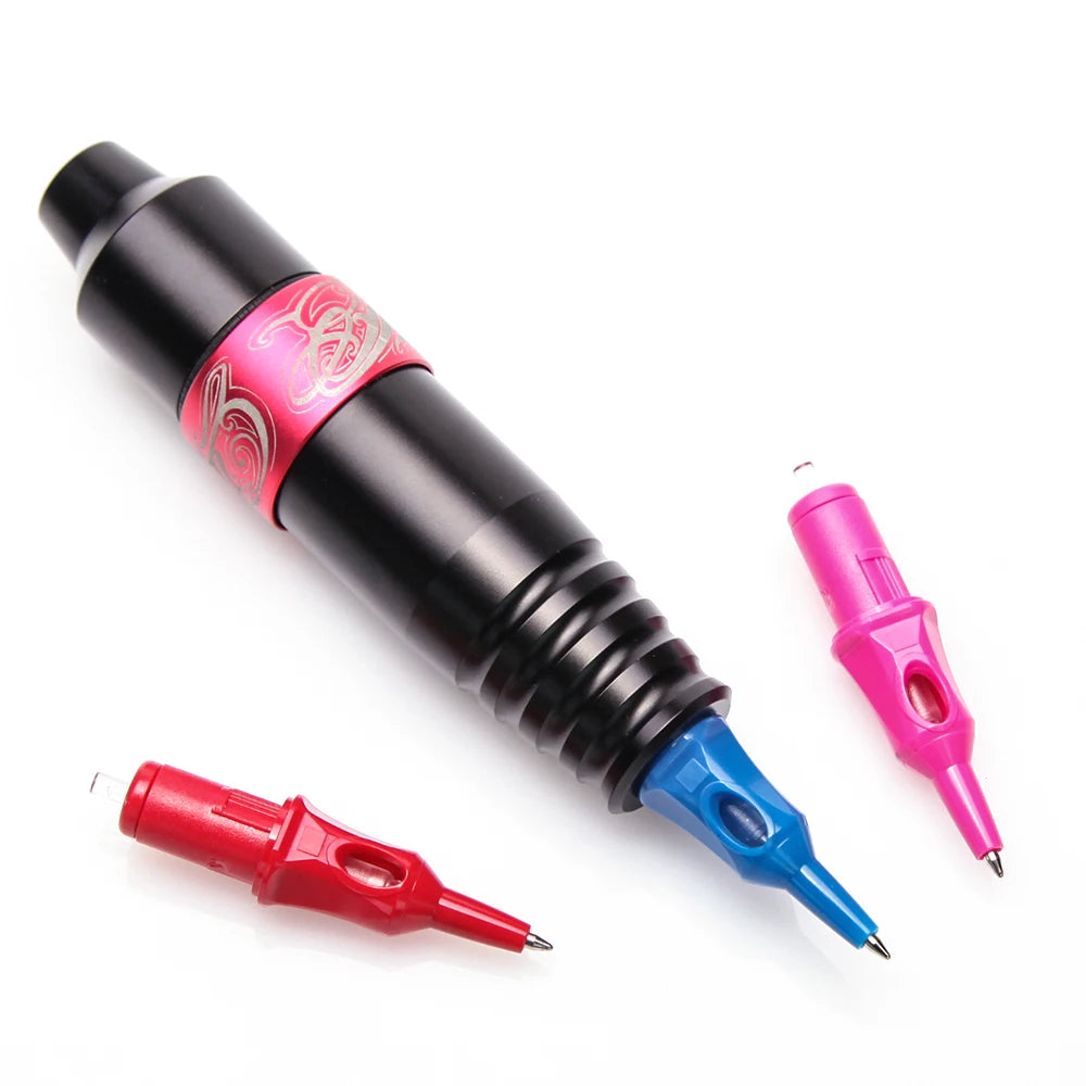 Tattoo Ink Ballpoint Pens for Stippling & Sketching – 5 Pack