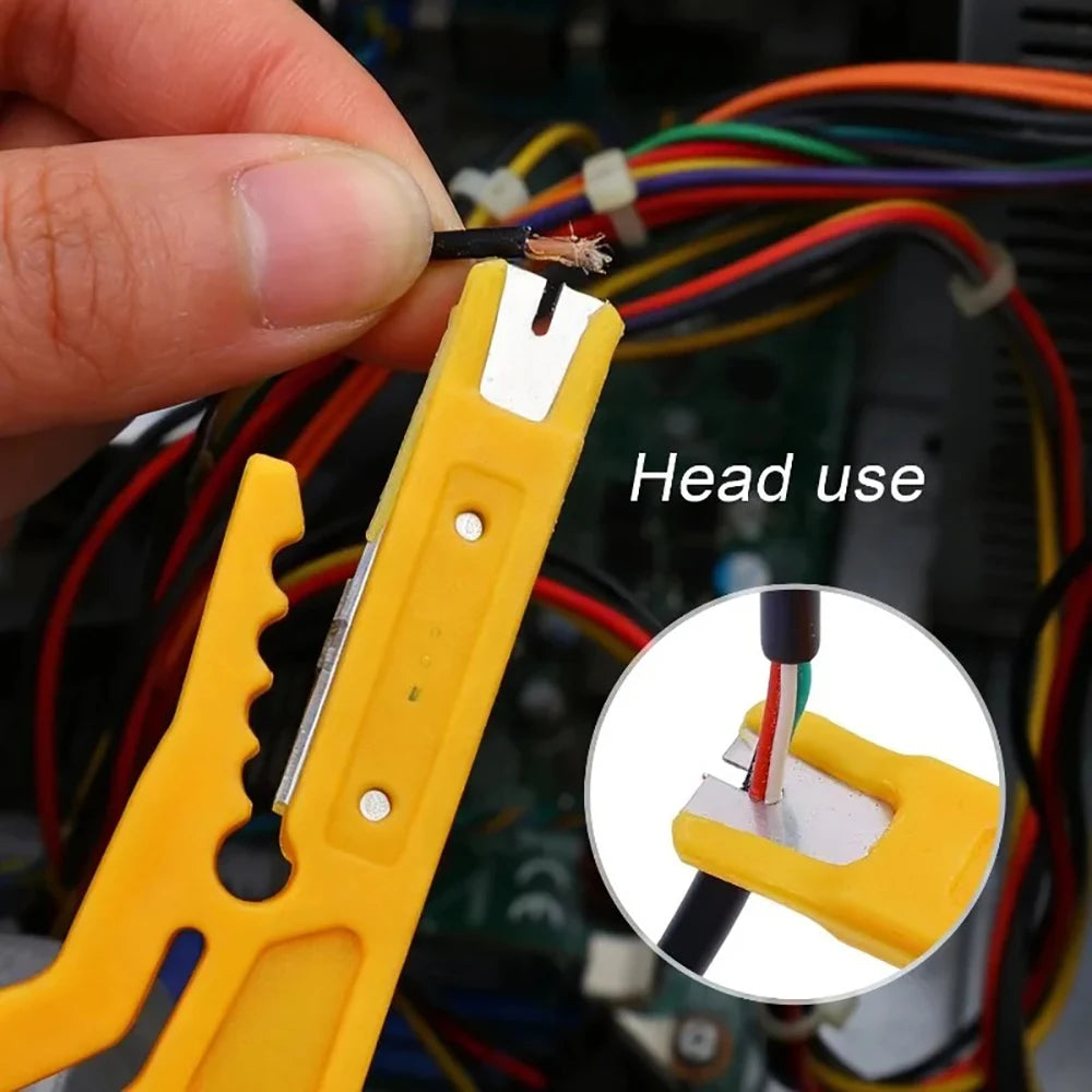 Wire Stripper Crimping Tool – Portable Mini Cable Cutter Wire Stripper Tool PRIMED
