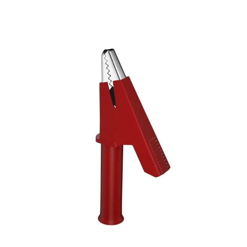 Nickel-Plated Copper Alligator Clip – Insulated Color-Coded Electrical Test Clip PRIMED one size Red