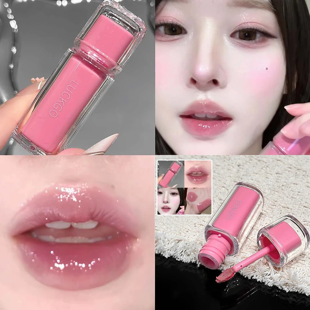 6-Color Mirror Lip Gloss – Waterproof Moisturizing Jelly Glaze Lip Gloss PRIMED