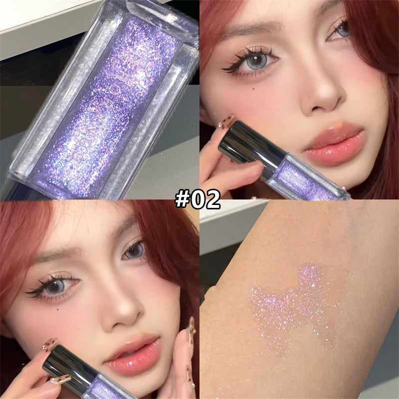 Star Shine Glitter Lip Gloss – Mirror Shimmer & Moisturizing
